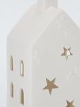John Lewis Ceramic LED House, H20cm