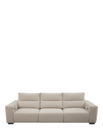 John Lewis Slider Large 3 Seater Sofa, Natural Chenille