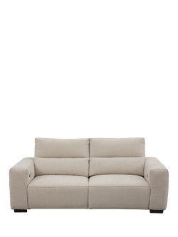 John Lewis Slider Small 2 Seater Sofa, Natural Chenille, Natural Chenille