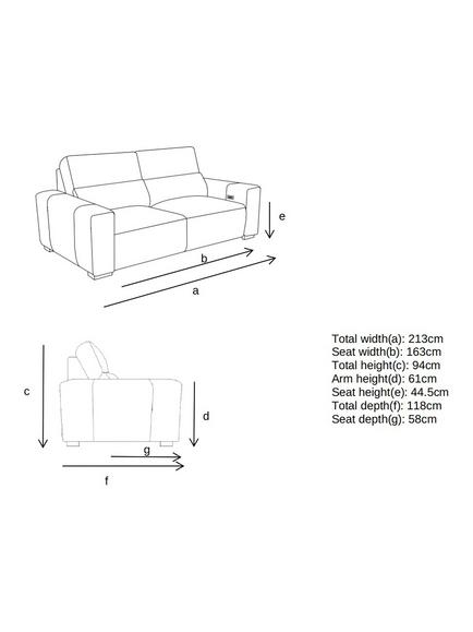 John Lewis Slider Small 2 Seater Sofa, Natural Chenille - view 2, Natural Chenille