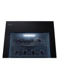 LG GBG5160CEV InstaView™ Freestanding 60/40 Fridge Freezer, Black Steel