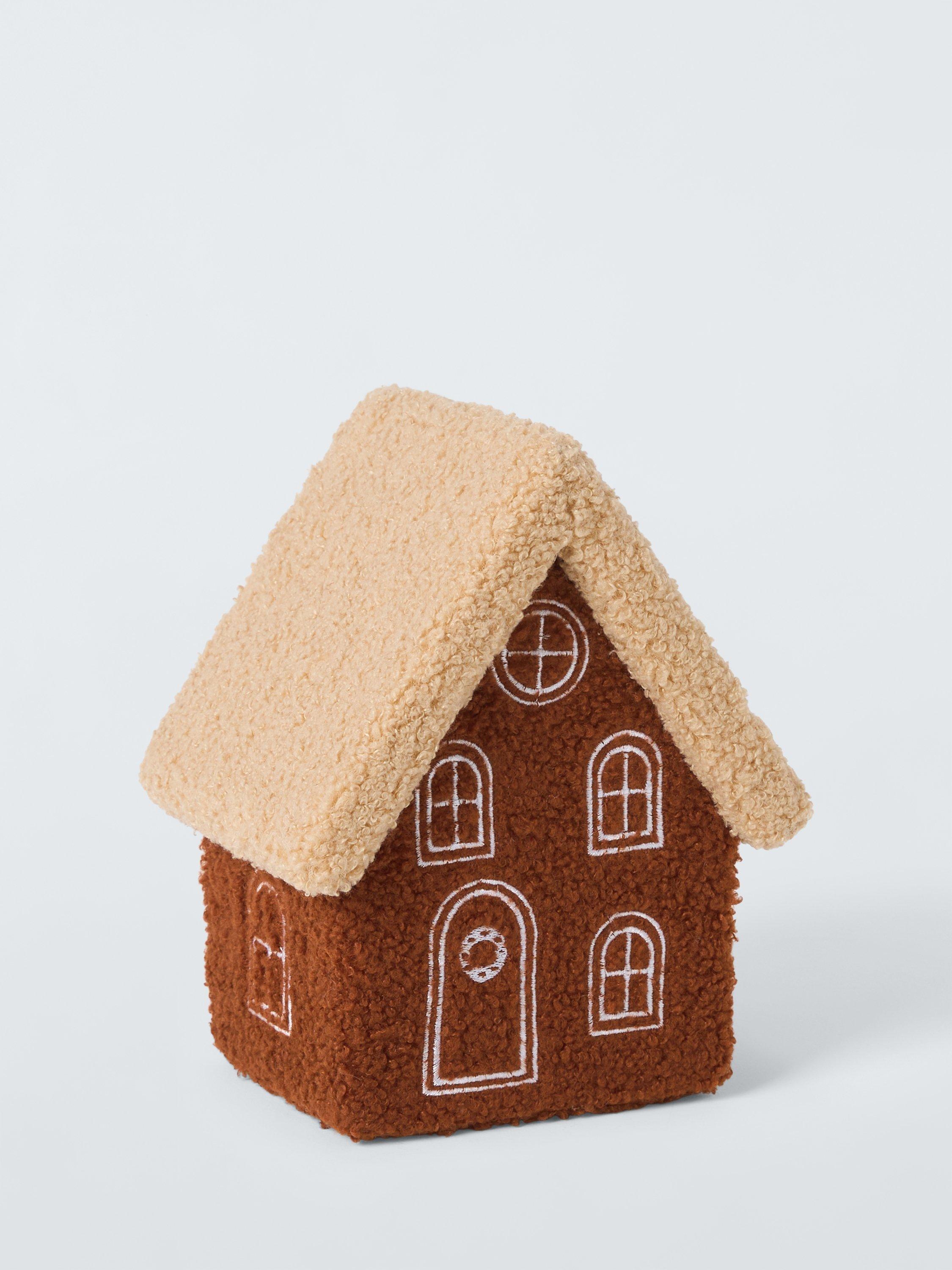 John Lewis Boucle Gingerbread House Room Decoration