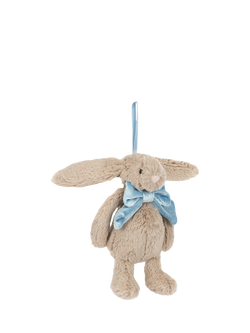 Jellycat Bashful Bunny Tree Decoration, Beige