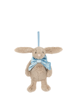 Jellycat Bashful Bunny Tree Decoration - view 2, Beige