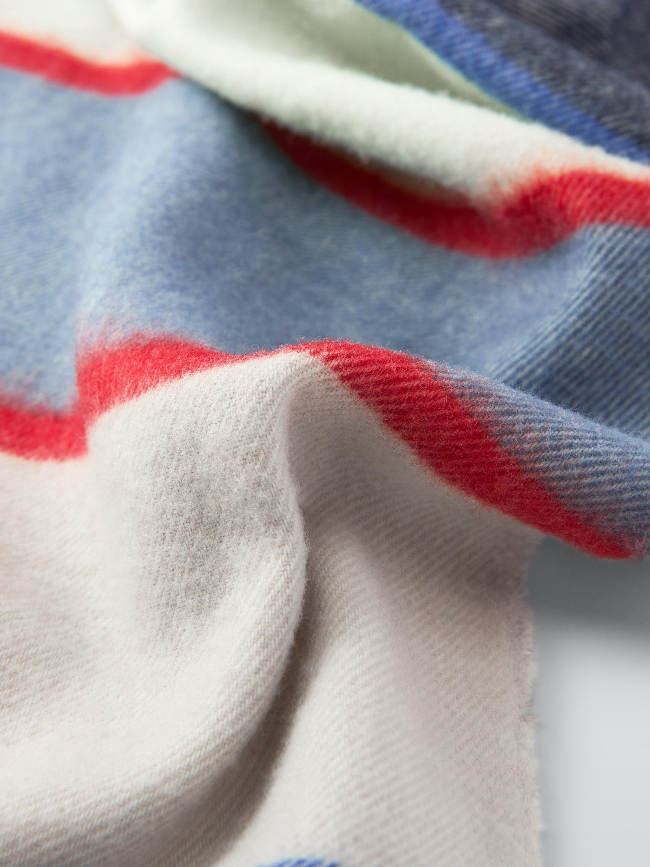 Product image 3 of 5, which shows John Lewis Striped Cashmink Scarf, Multi