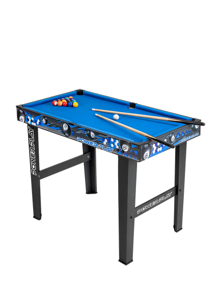 Wilton Bradley Power Play 3ft Stand Up Pool Table, Blue, Multi