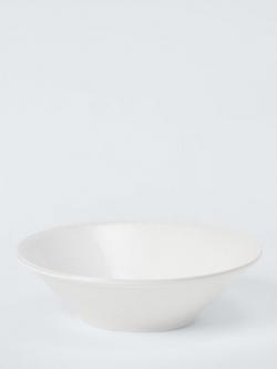 John Lewis Heath Stoneware Cereal Bowl,17cm, White, 