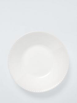 John Lewis Heath Stoneware Pasta Bowl, 23cm, White - view 2, 