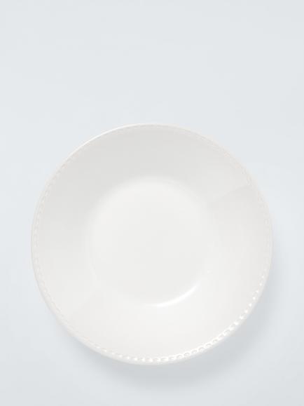 John Lewis Heath Stoneware Serving Bowl, 29cm, White - view 2, 