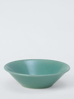 John Lewis x Sanderson Heath Stoneware Cereal Bowl, 17cm, Teal, Teal