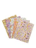 Liberty Fabrics Tudor Haby Floral Fat Quarter Fabrics, Pack of 5, Multi