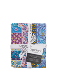 Liberty Fabrics Tudor Patchwork Scarves Fat Quarter Fabrics, Pack of 5, Multi