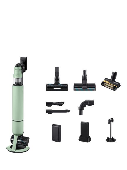 Samsung Bespoke Jet AI Ultra, Max 400W Suction Power Smart Cordless Vacuum Cleaner with AI Cleaning, Satin Mint, Satin Mint