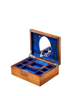WOLF Ballet Walnut Musical Jewellery Box - view 2, Walnut