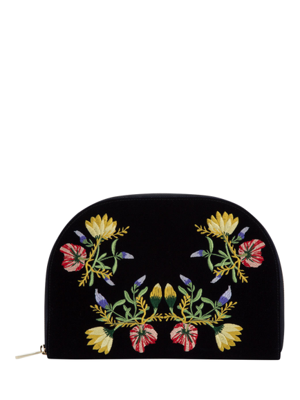 WOLF Zoe Velvet Jewellery Portfolio, Indigo