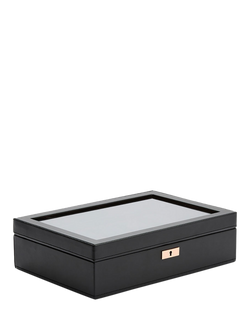 WOLF Axis Vegan Leather 10 Piece Watch Box - view 2, Copper