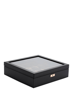 WOLF Axis Vegan Leather 15 Piece Watch Box - view 2, Copper