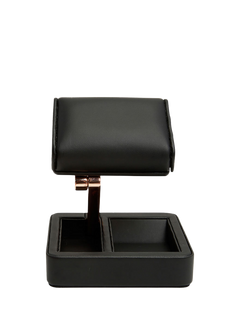 WOLF Axis Vegan Leather Travel Watch Stand, Copper