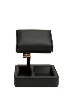 WOLF Axis Vegan Leather Travel Watch Stand, Copper