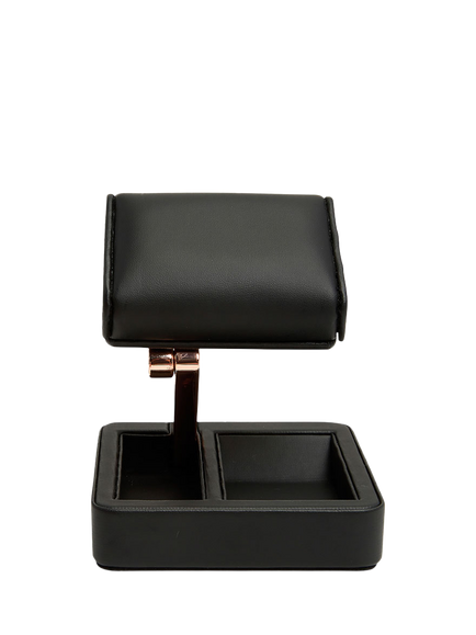 WOLF Axis Vegan Leather Travel Watch Stand, Copper