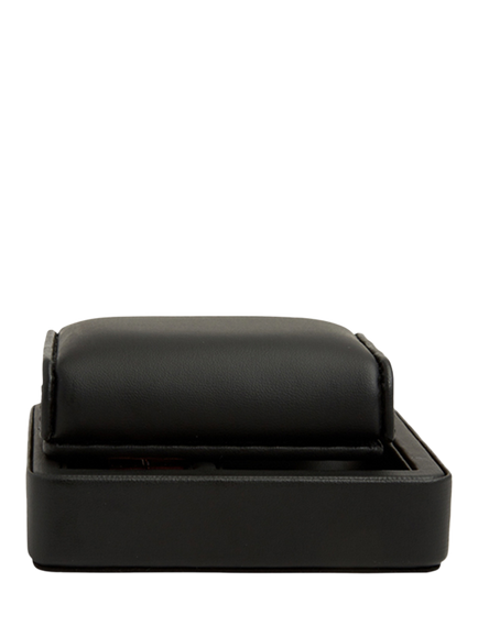 WOLF Axis Vegan Leather Travel Watch Stand - view 2, Copper