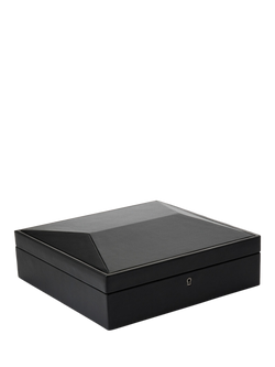 WOLF British Racing Vegan Leather 15 Piece Watch Box - view 2, Black