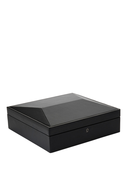 WOLF British Racing Vegan Leather 15 Piece Watch Box - view 2, Black