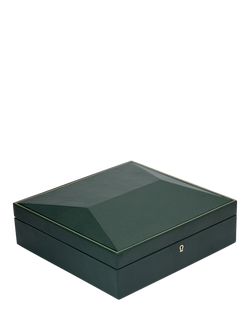 WOLF British Racing Vegan Leather 15 Piece Watch Box - view 2, Green