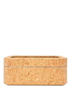 WOLF Cortica Cork 4 Piece Watch Box, Natural, Natural