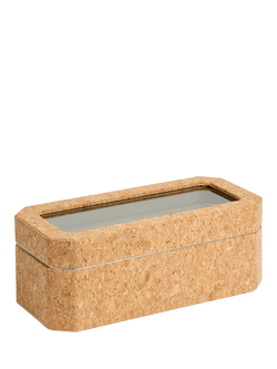 WOLF Cortica Cork 4 Piece Watch Box, Natural - view 2, Natural
