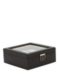 WOLF Palermo Leather 6 Piece Watch Box