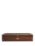 WOLF X Analog Shift 1976 Collection Solid Wood 5 Piece Watch Box, Walnut
