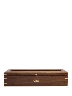WOLF X Analog Shift 1976 Collection Solid Wood 5 Piece Watch Box, Walnut