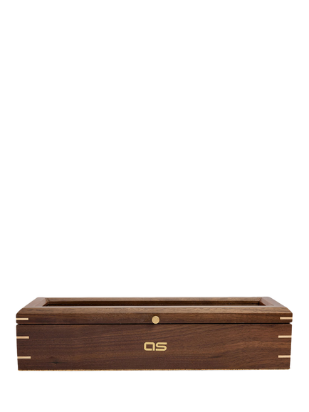 WOLF X Analog Shift 1976 Collection Solid Wood 5 Piece Watch Box, Walnut