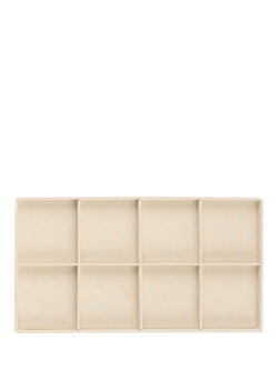 WOLF Vault 8 Piece Bracelet Tray Insert, Beige, Beige