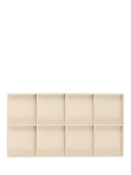 WOLF Vault 8 Piece Bracelet Tray Insert, Beige, Beige