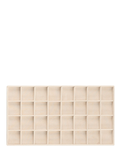 WOLF Vault Earring Tray Insert, Beige - view 2, Beige