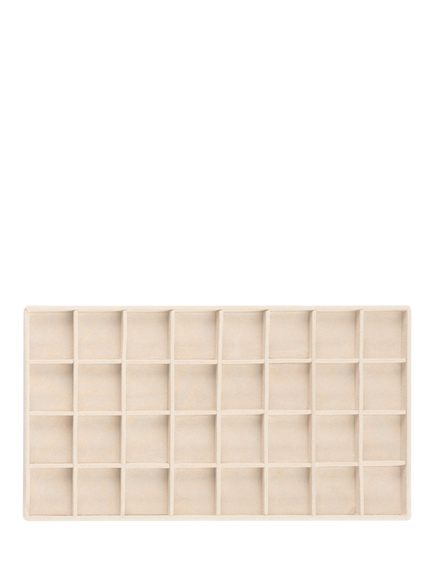 WOLF Vault Earring Tray Insert, Beige - view 2, Beige