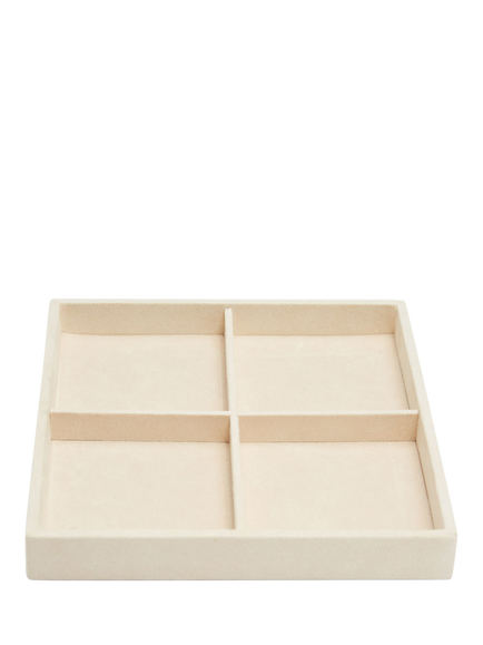 WOLF Vault Bracelet Half Tray Insert, Beige, Beige