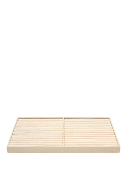 WOLF Vault Ring Tray Insert, Beige, Beige