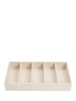 WOLF Vault Sunglass Tray Insert. Beige, Beige