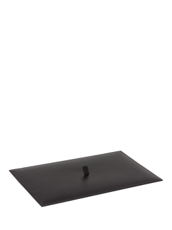 WOLF Vault Vegan Leather Jewellery and Accessories Tray Lid - view 2, Black