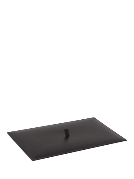 WOLF Vault Vegan Leather Jewellery and Accessories Tray Lid - view 2, Black