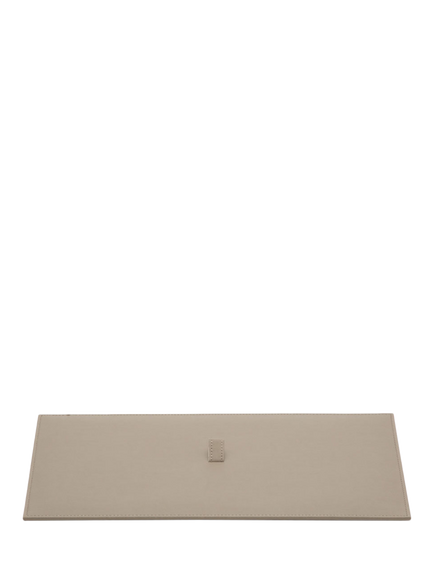 WOLF Vault Vegan Leather Jewellery and Accessories Tray Lid, Grey