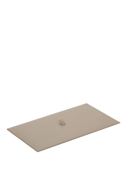 WOLF Vault Vegan Leather Jewellery and Accessories Tray Lid - view 2, Grey