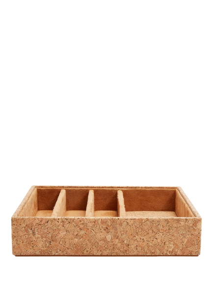 WOLF X Analog Shift 1976 Collection Cork Watch Strap Valet Tray, Natural, Natural