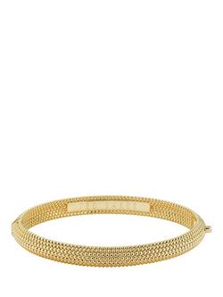 Ted Baker Dotett Bangle Bracelet, Gold