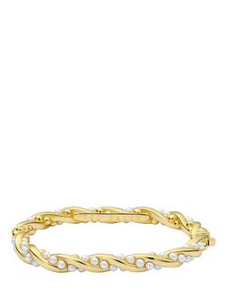 Ted Baker Tilaa Twisted Pearl Cuff, Gold