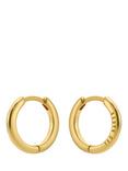 Ted Baker Crisele 14mm Logo Hoop Earrings