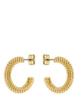 Ted Baker Dotetta Dotty Hoop Earrings - view 2, Gold